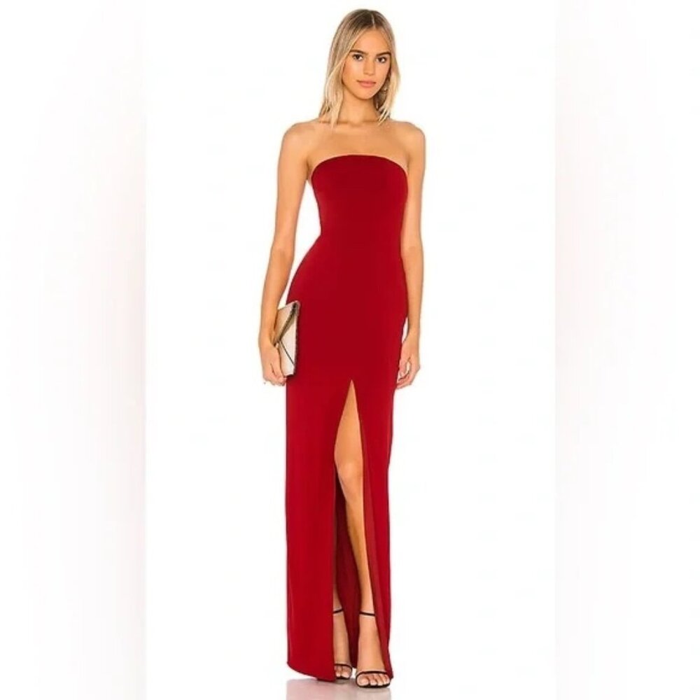 SOLD OUT REVOLVE Martell Jay Godfrey Gown Venetian Red NWT Size 6